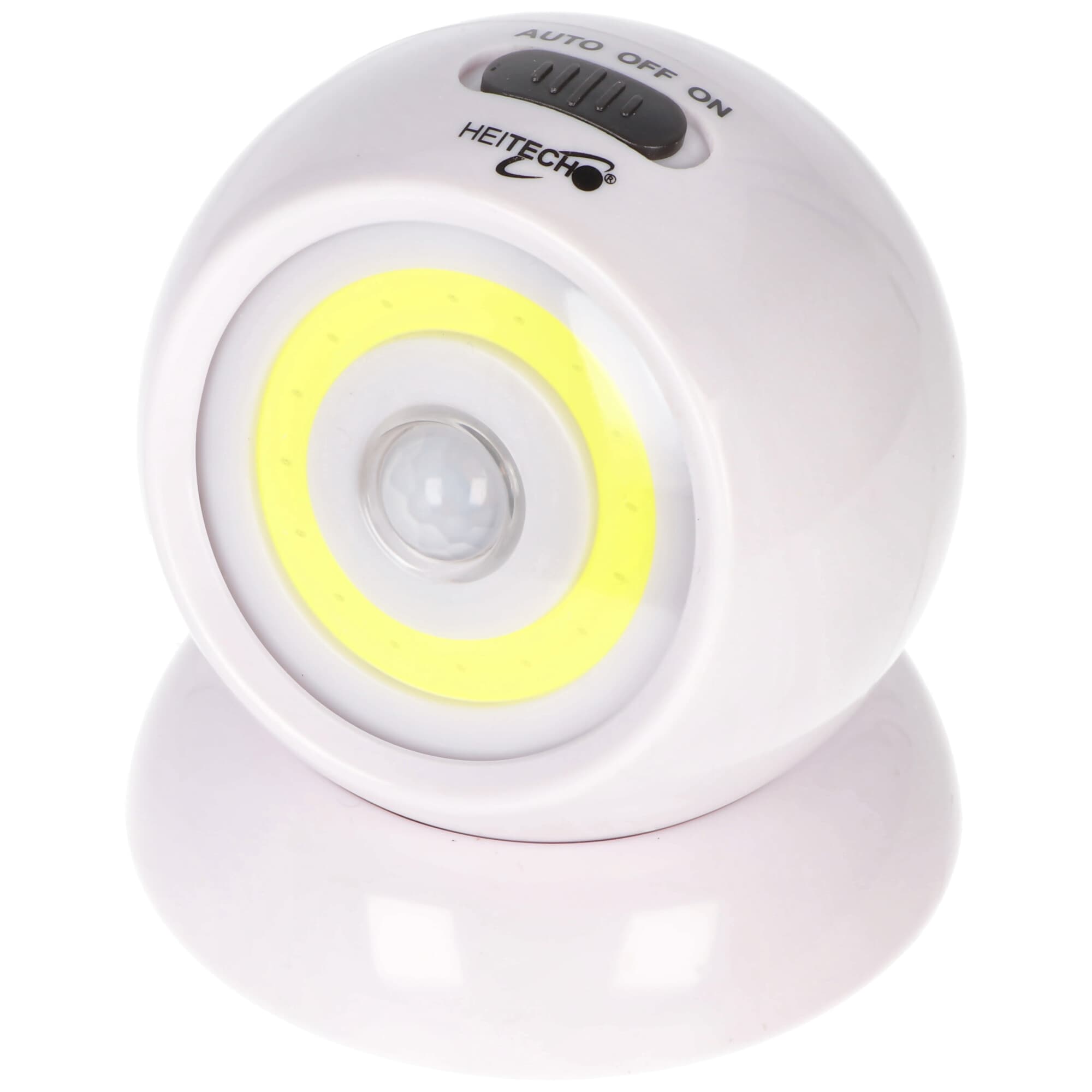 Applique murale et projecteur LED universels avec détecteur de mouvement et capteur de lumière, 140 lumens, idéal pour les passages, couloirs,