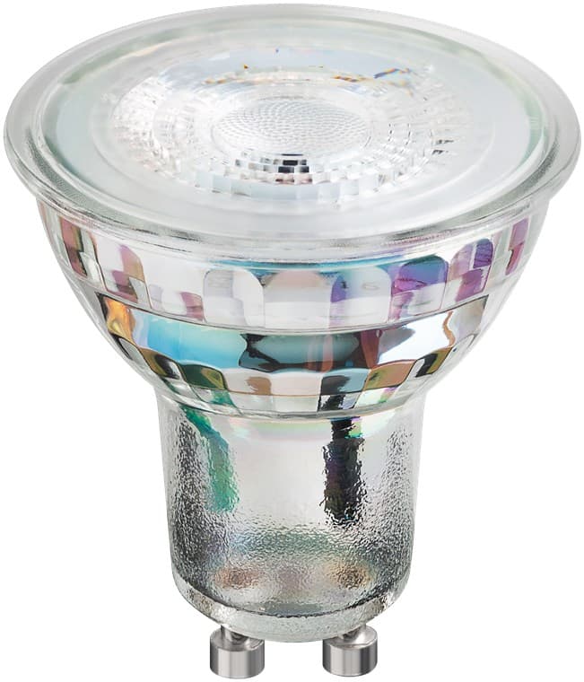Réflecteur LED Goobay, 3,5 W - culot GU10, blanc chaud, non dimmable