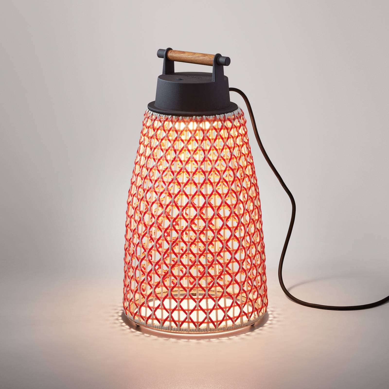 Bover Nans M/49 Lampe de table LED pour l'extérieur, rouge