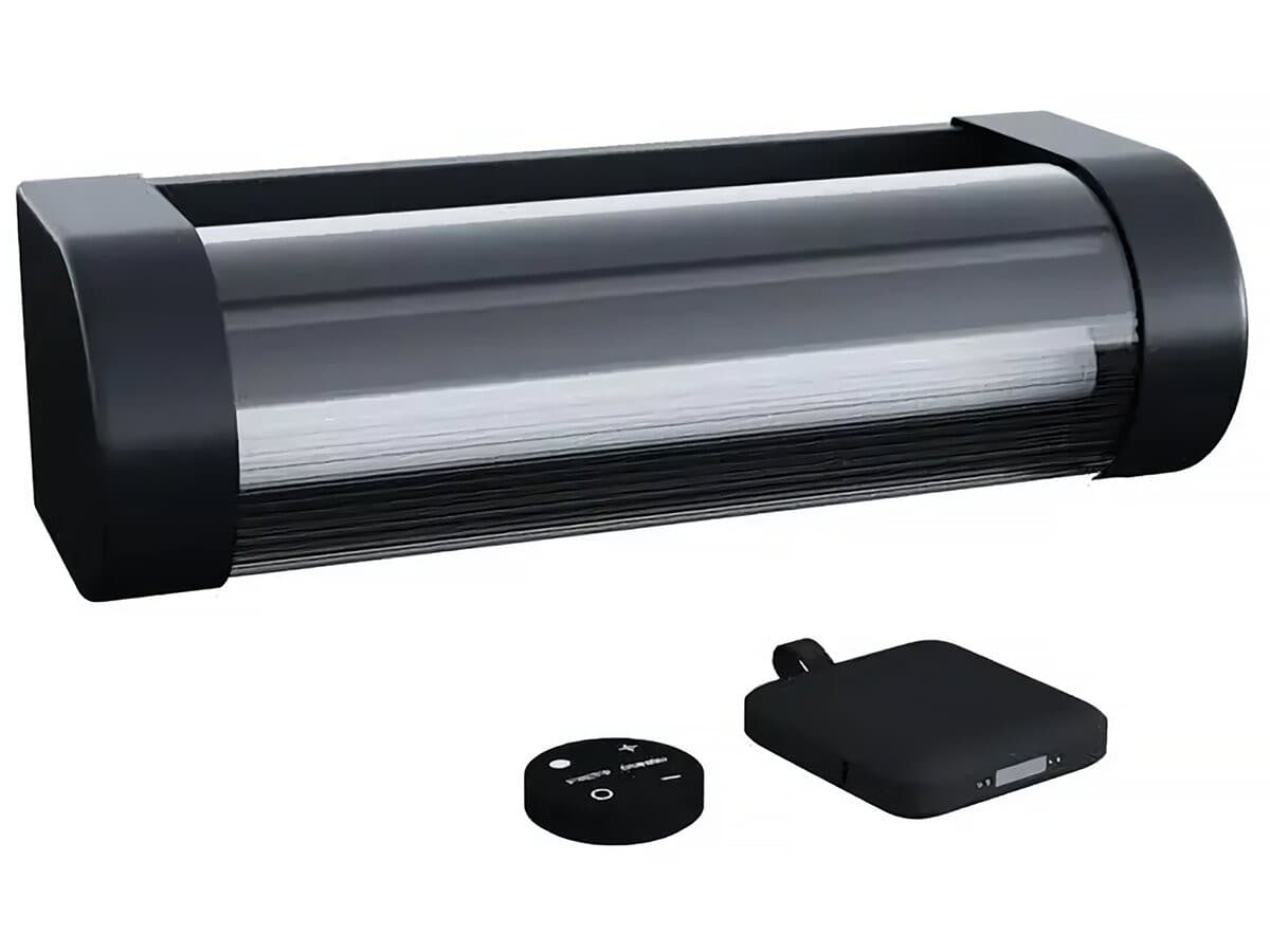 Applique solaire et rechargeable Booster " Loma " 150 à 900 Lumen - Noir