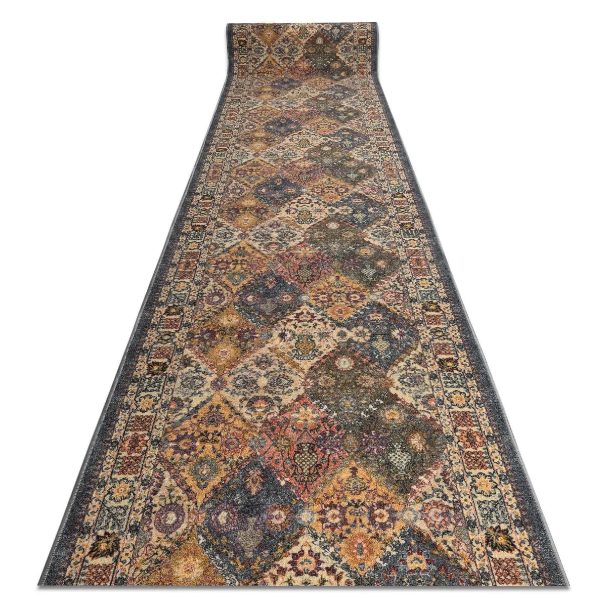 Rugsx Tapis de couloir antidérapant - 120 x 360 cm - Beige